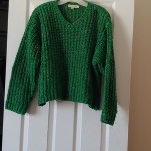 Green sweater